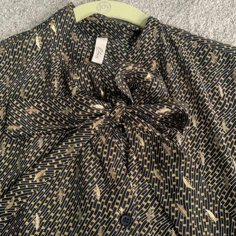 Glittery gold Elan dress